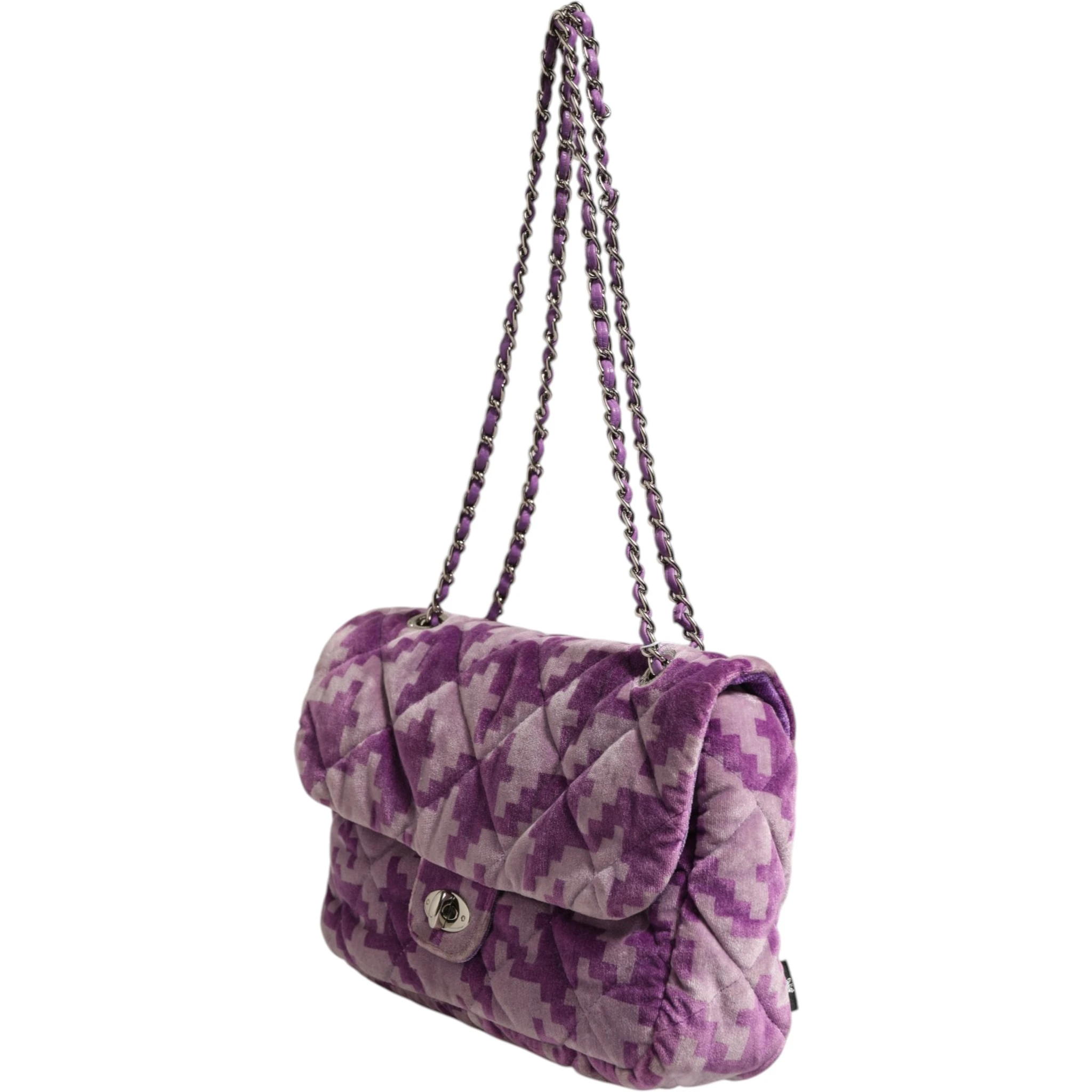 Purple shoulder bag