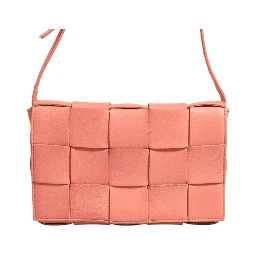Lambskin Maxi Intrecciato Cassette Crossbody Bag