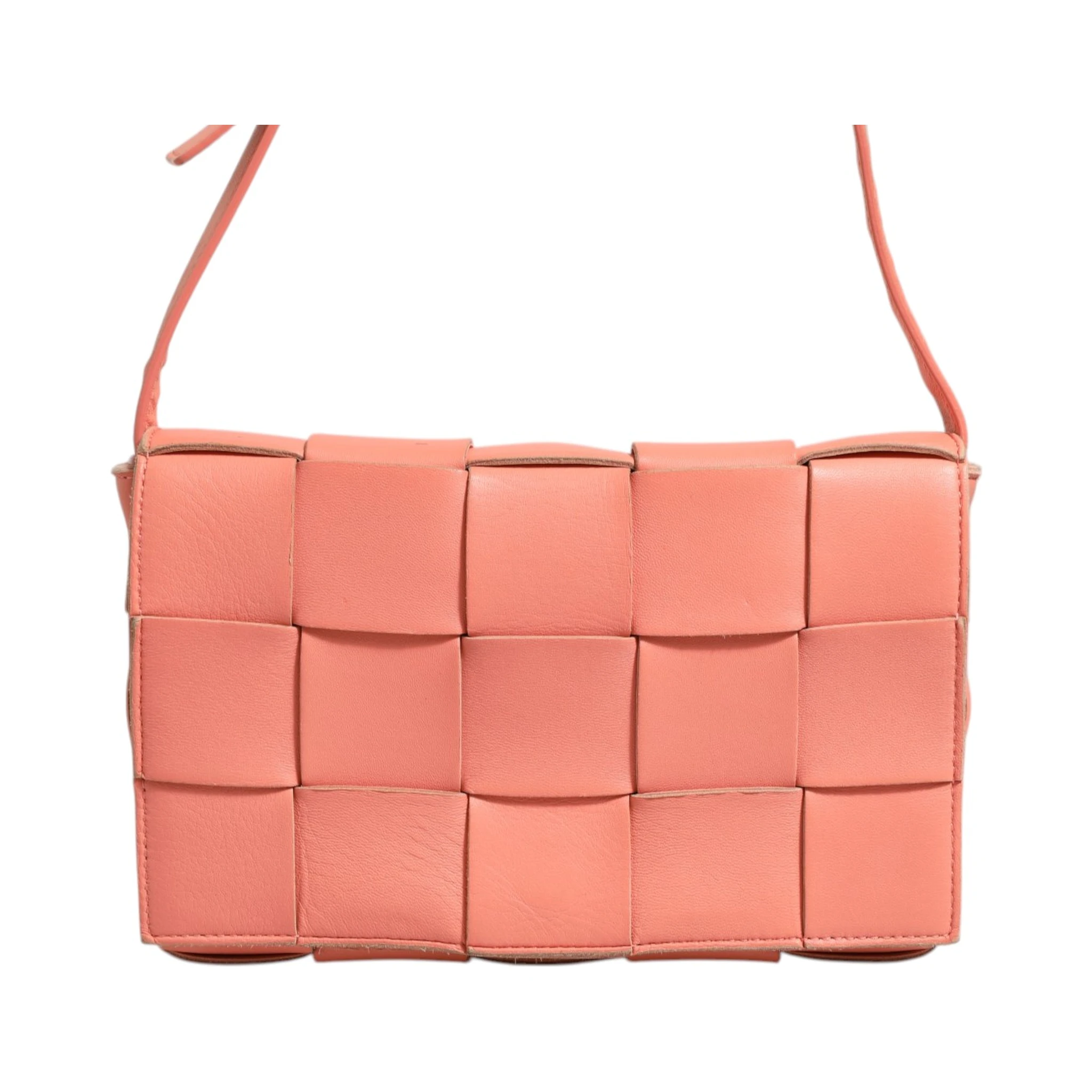 Lambskin Maxi Intrecciato Cassette Crossbody Bag