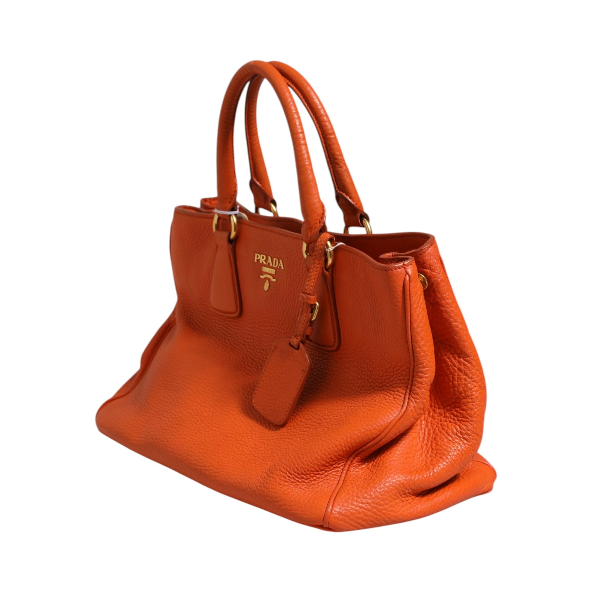 Vitello Daino Leather Tote Bag