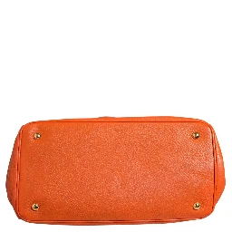 Vitello Daino Leather Tote Bag