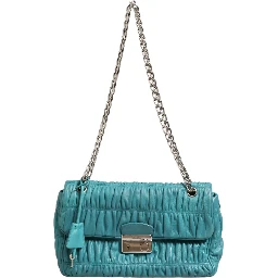 Nappa Gaufre Flap Bag