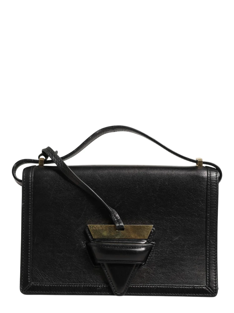 Barcelona Medium Leather Shoulder Bag
