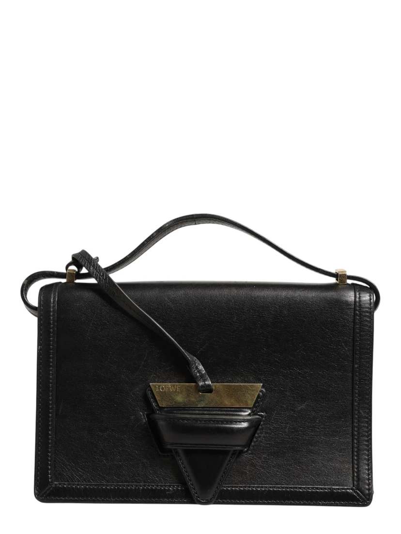 Barcelona Medium Leather Shoulder Bag