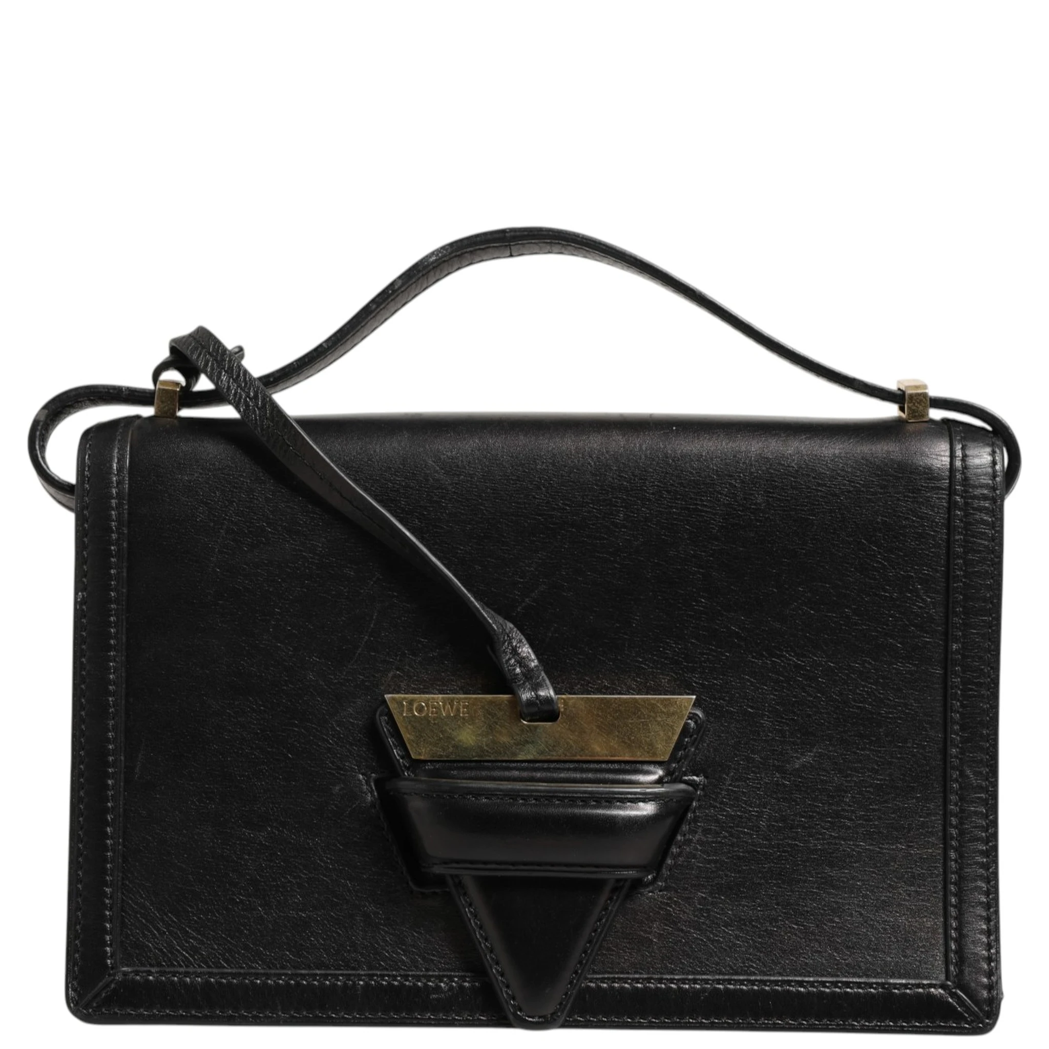 Barcelona Medium Leather Shoulder Bag