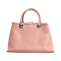 Microguccissima Leather Medium Tote Bag