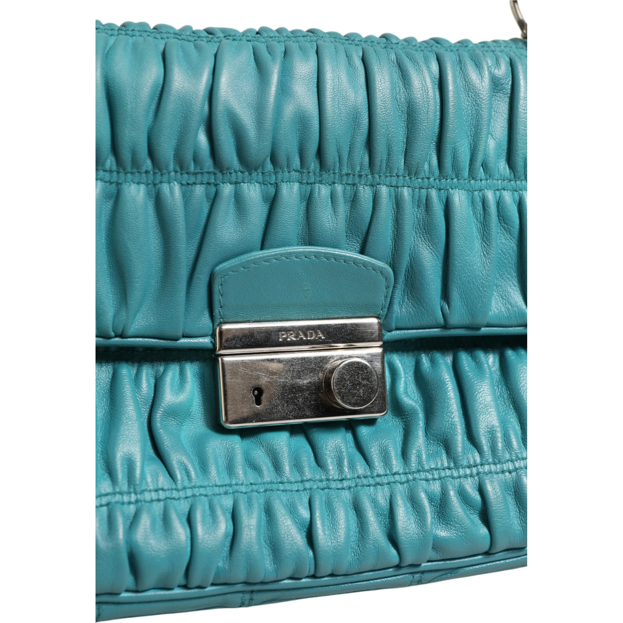 Nappa Gaufre Flap Bag