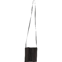Dark gray pattern fabric bag