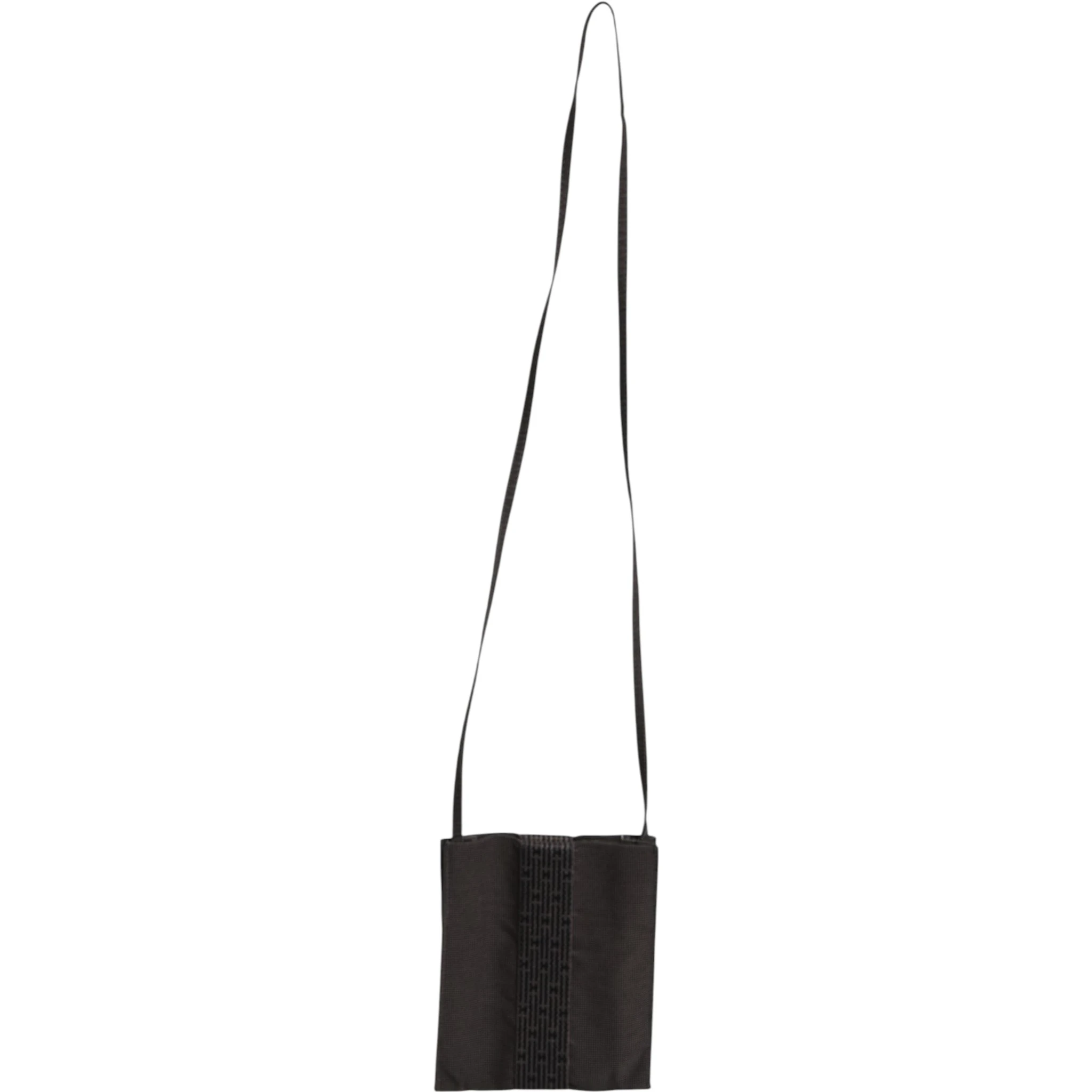 Dark gray pattern fabric bag