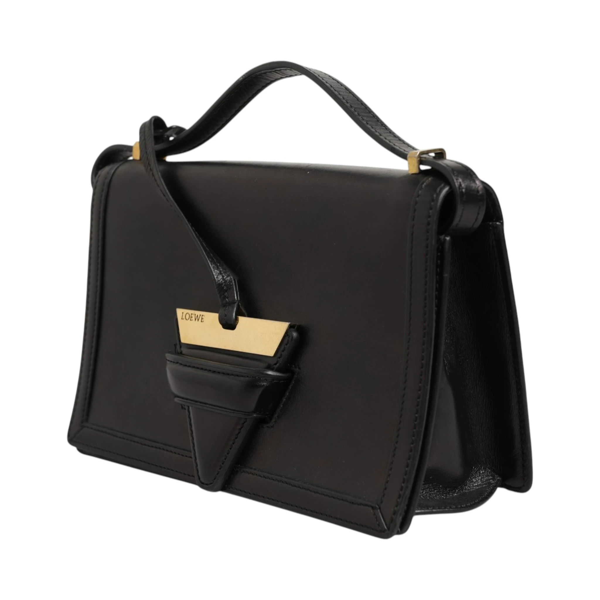 Barcelona Medium Leather Shoulder Bag