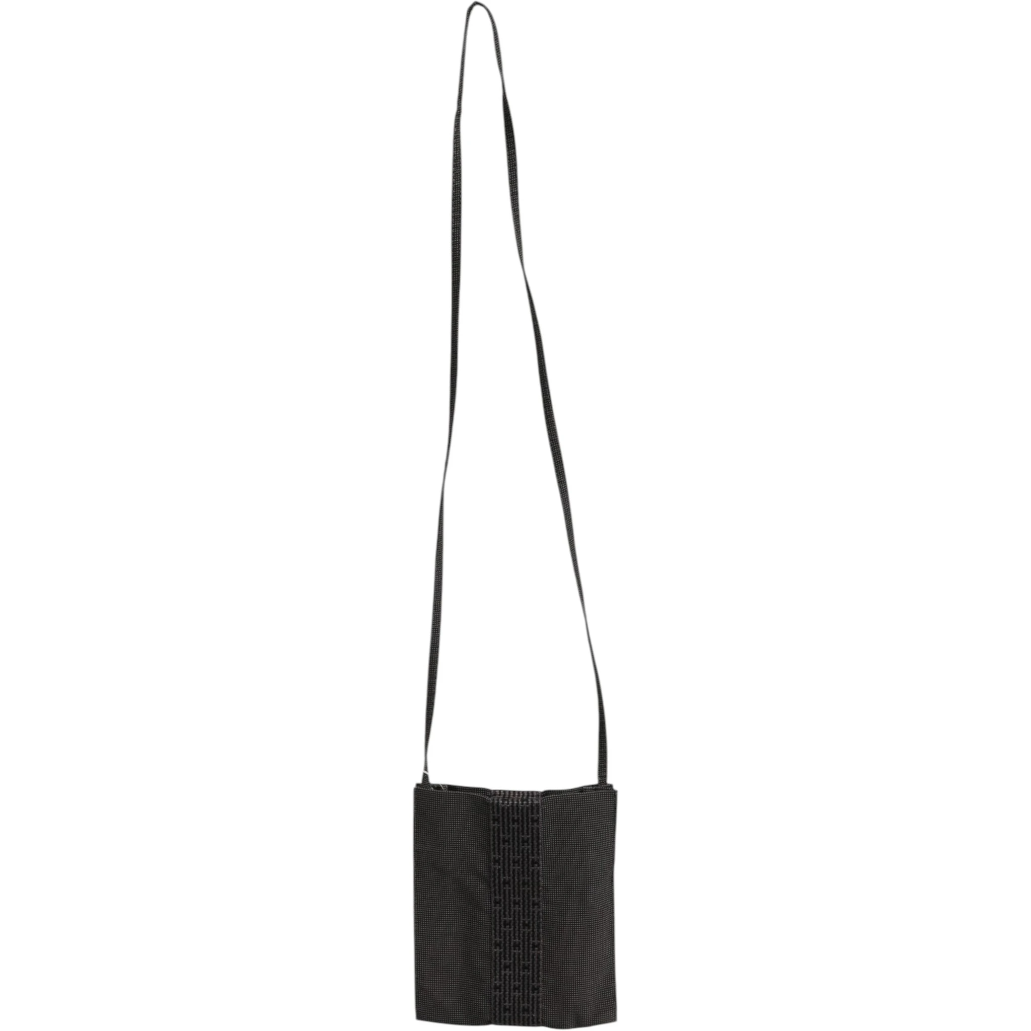 Dark gray pattern fabric bag