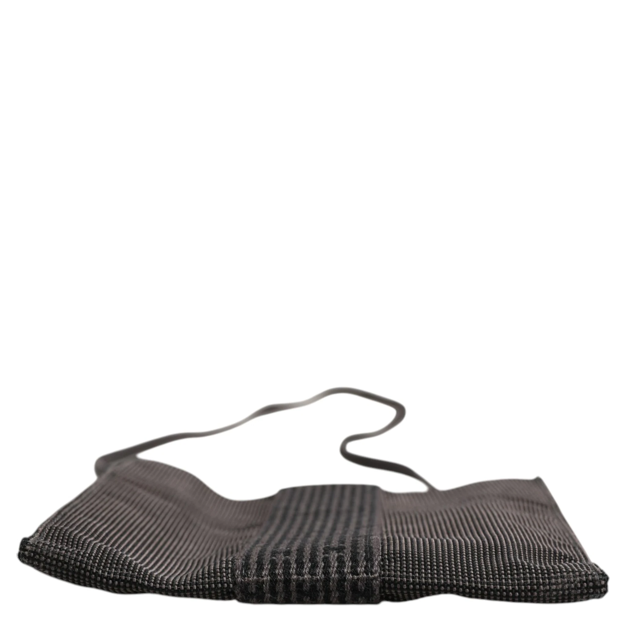 Dark gray pattern fabric bag