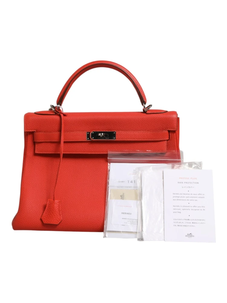 Kelly 32 Two-Way Handbag with Palladium Hardware alternative