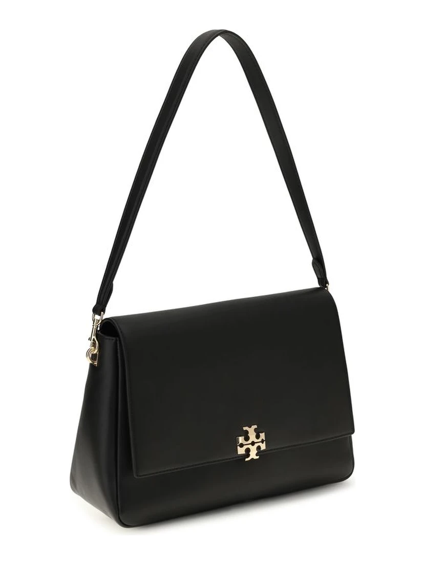 Black Calf Leather Bos Taurus Shoulder Bag