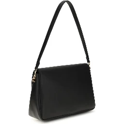 Black Calf Leather Bos Taurus Shoulder Bag