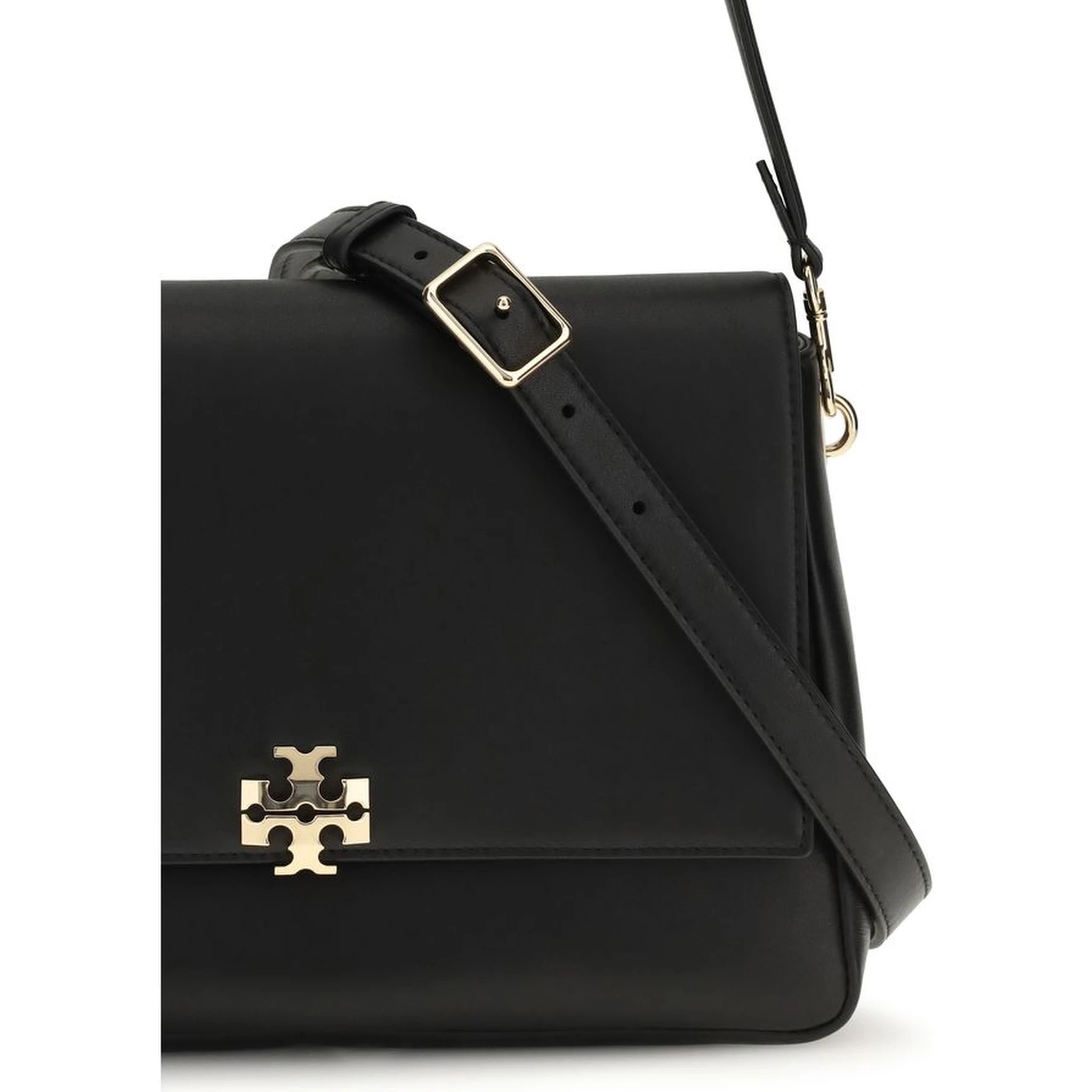 Black Calf Leather Bos Taurus Shoulder Bag