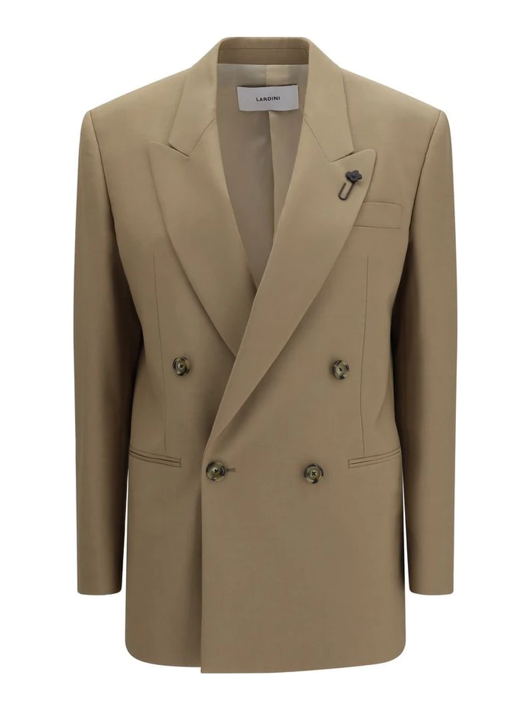 Beige Wool Oves Aries Blazer