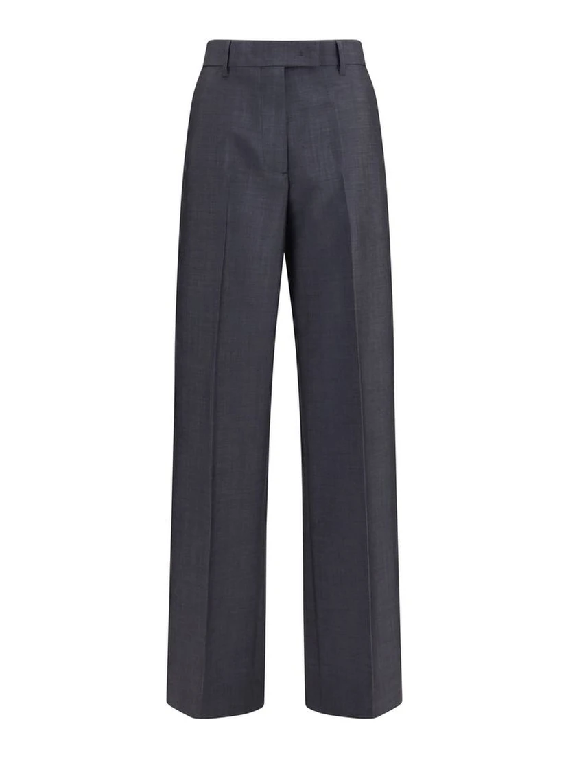 Gray Wool Oves Aries Dress Pants