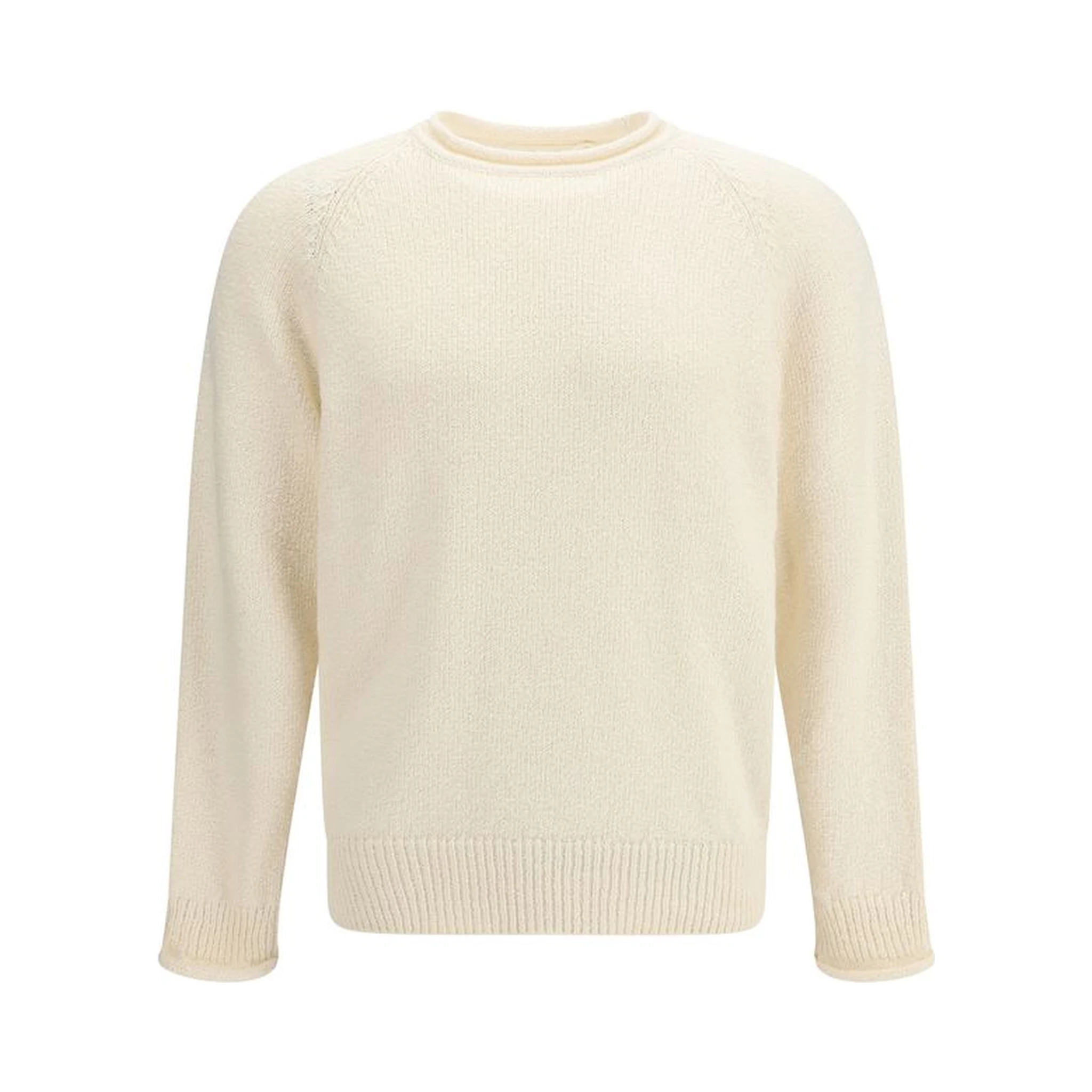 Beige Cotton Sweatshirt