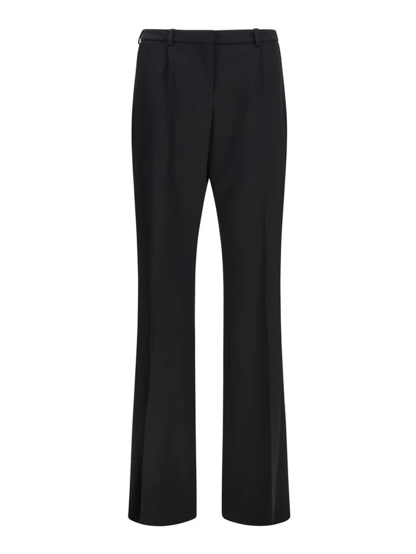 Black Wool Oves Aries Pants