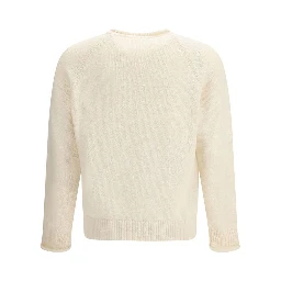 Beige Cotton Sweatshirt