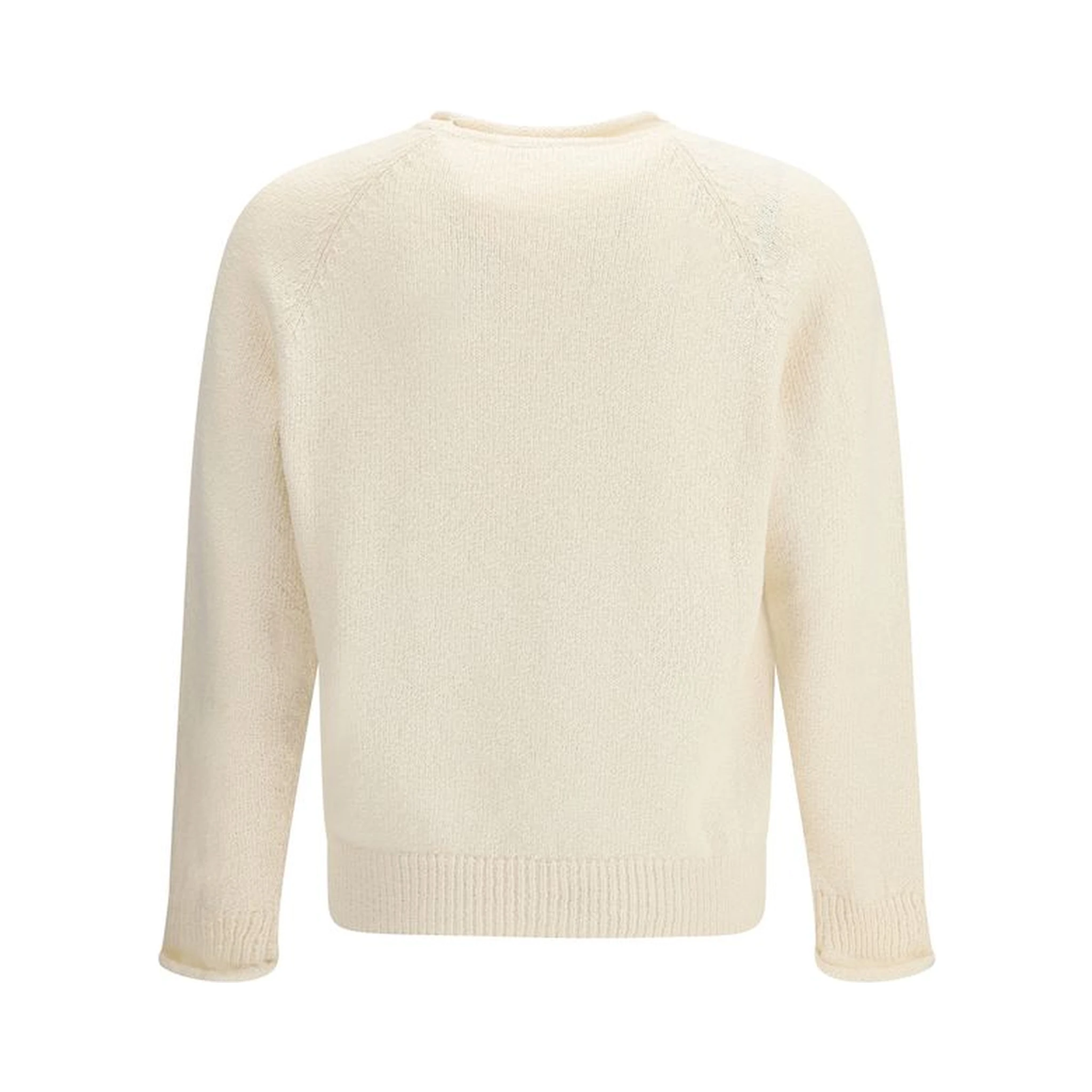 Beige Cotton Sweatshirt
