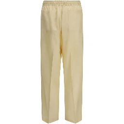 Bicolor Silk Pants