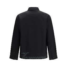 Black Wool Oves Aries Shirt