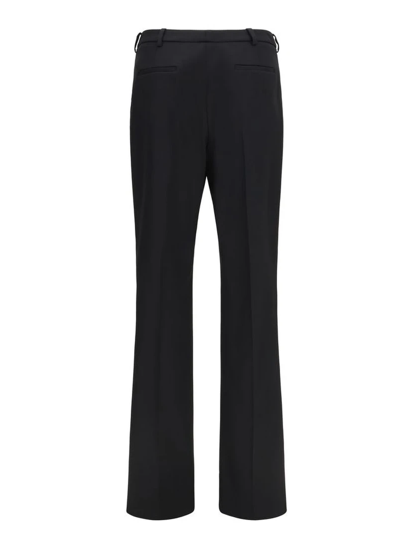 Black Wool Oves Aries Pants