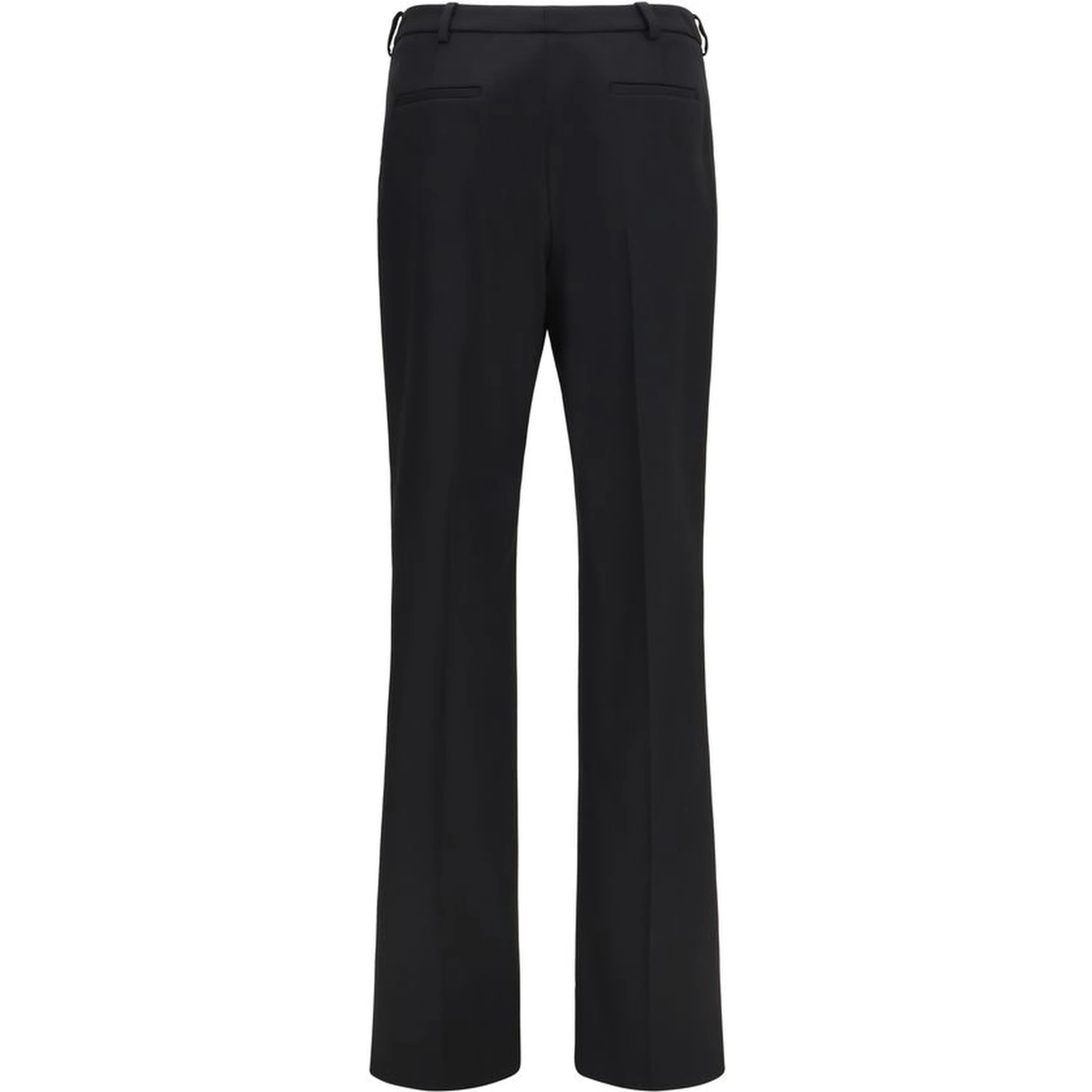Black Wool Oves Aries Pants