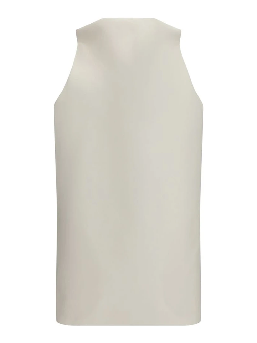 Beige Wool Oves Aries Casual Dress