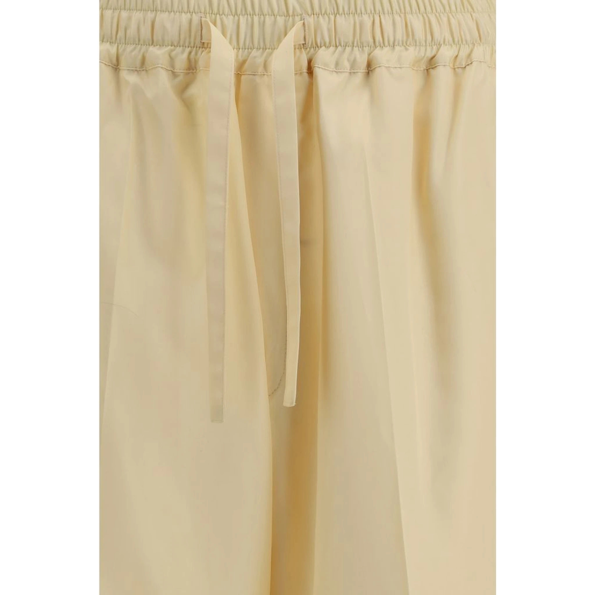 Bicolor Silk Pants