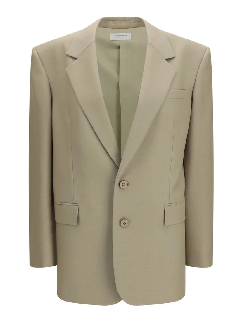 Beige Wool Oves Aries Blazer