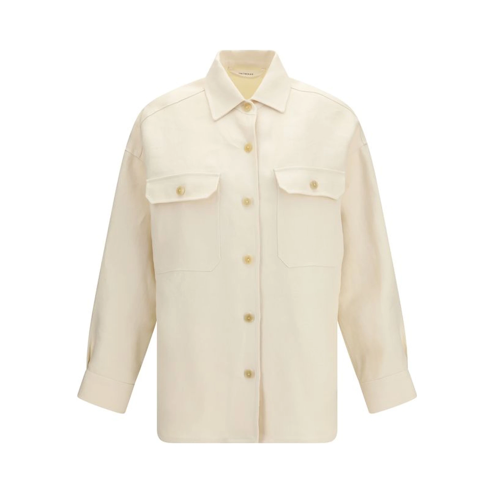 Beige Linen Shirt