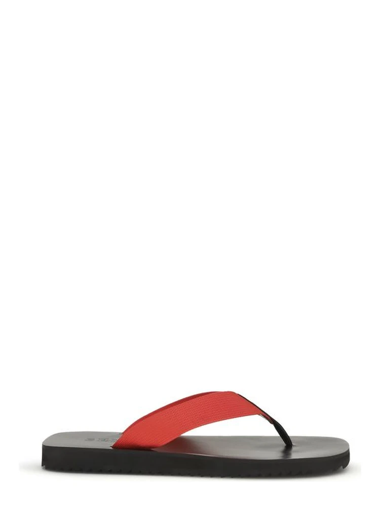 Multicolor Rubber Flip-Flop Sandals