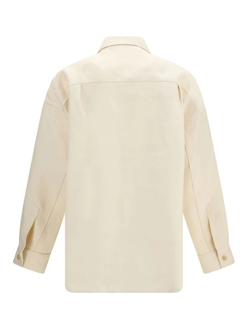 Beige Linen Shirt