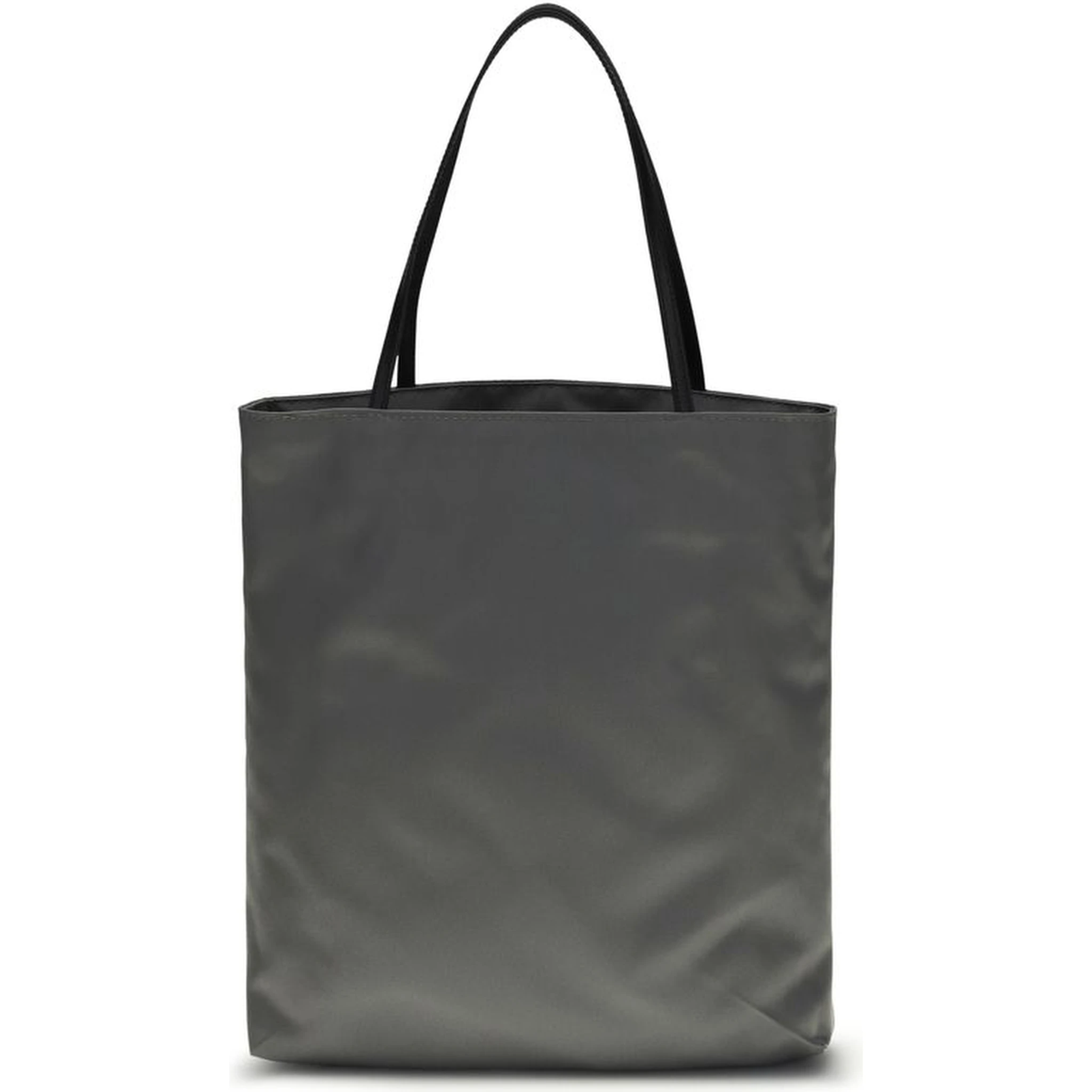 Gray Polyamide Shoulder Bag