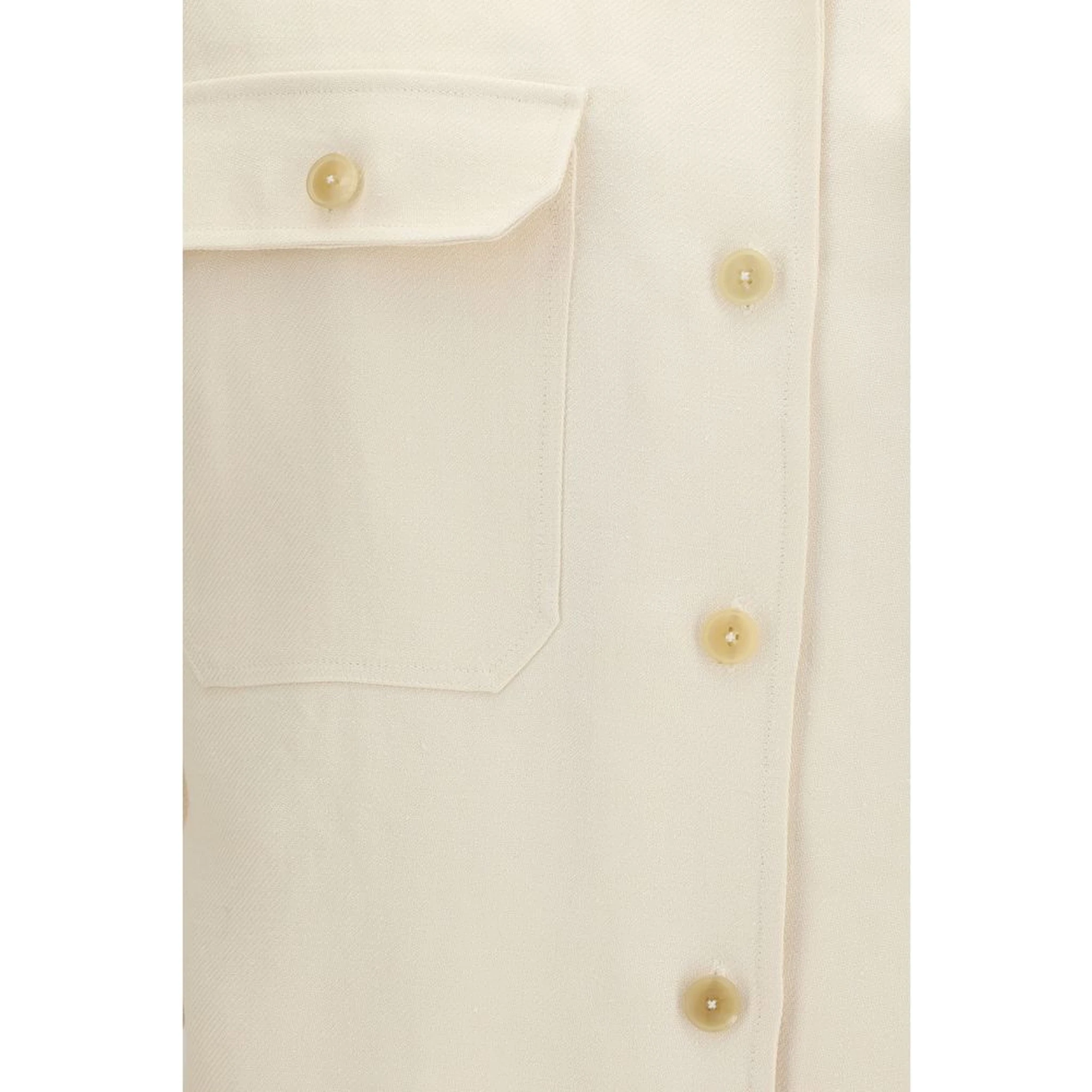 Beige Linen Shirt