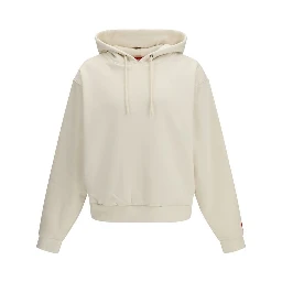 White Cotton Sweatshirt