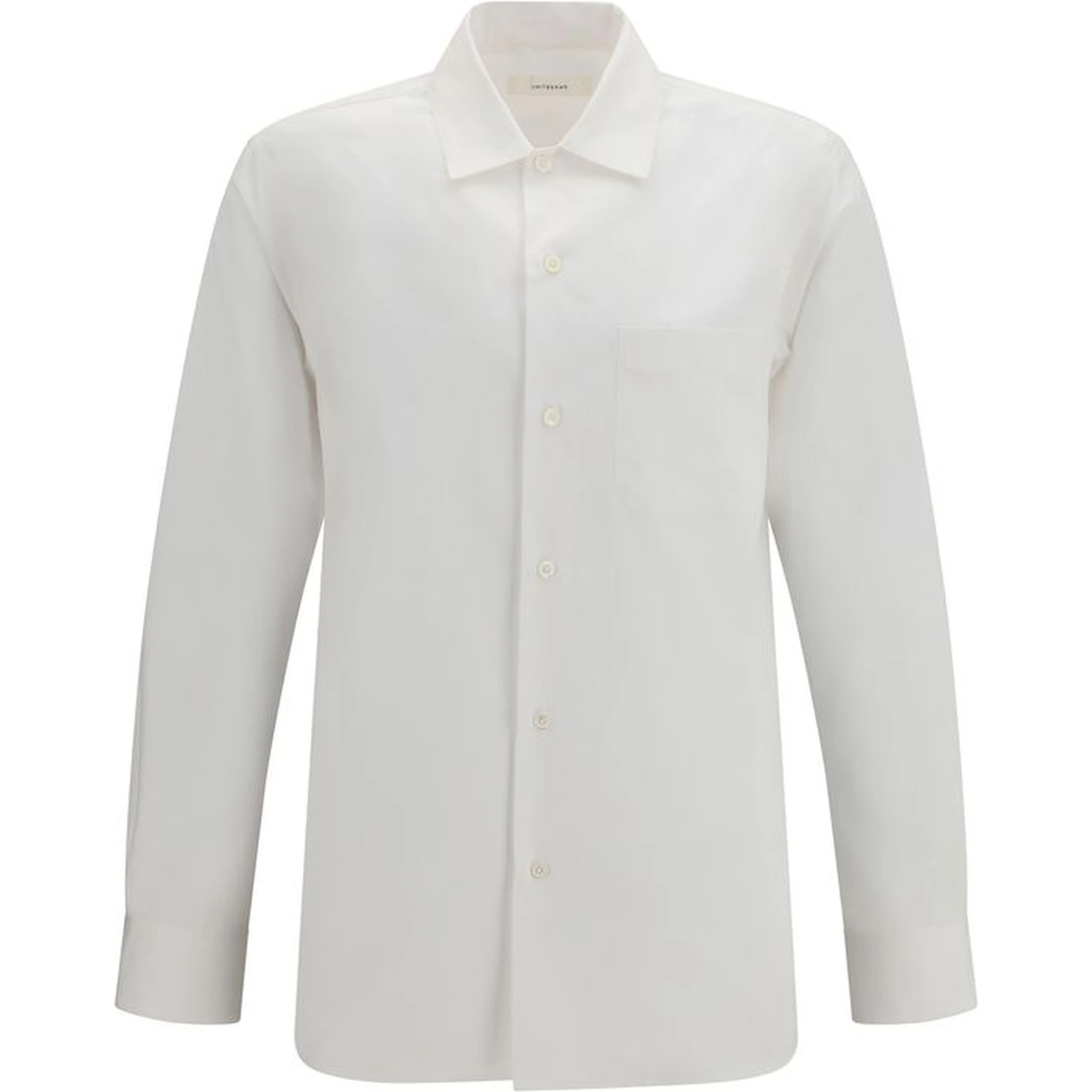 White Cotton Dress Shirt