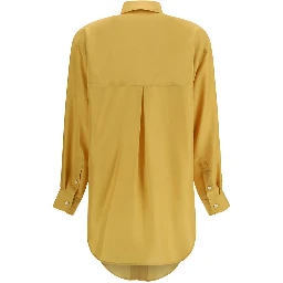 Gold Silk Shirt