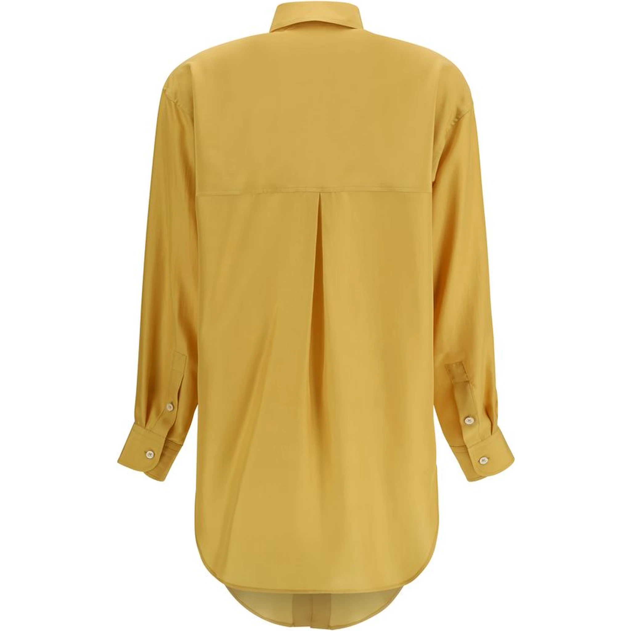 Gold Silk Shirt