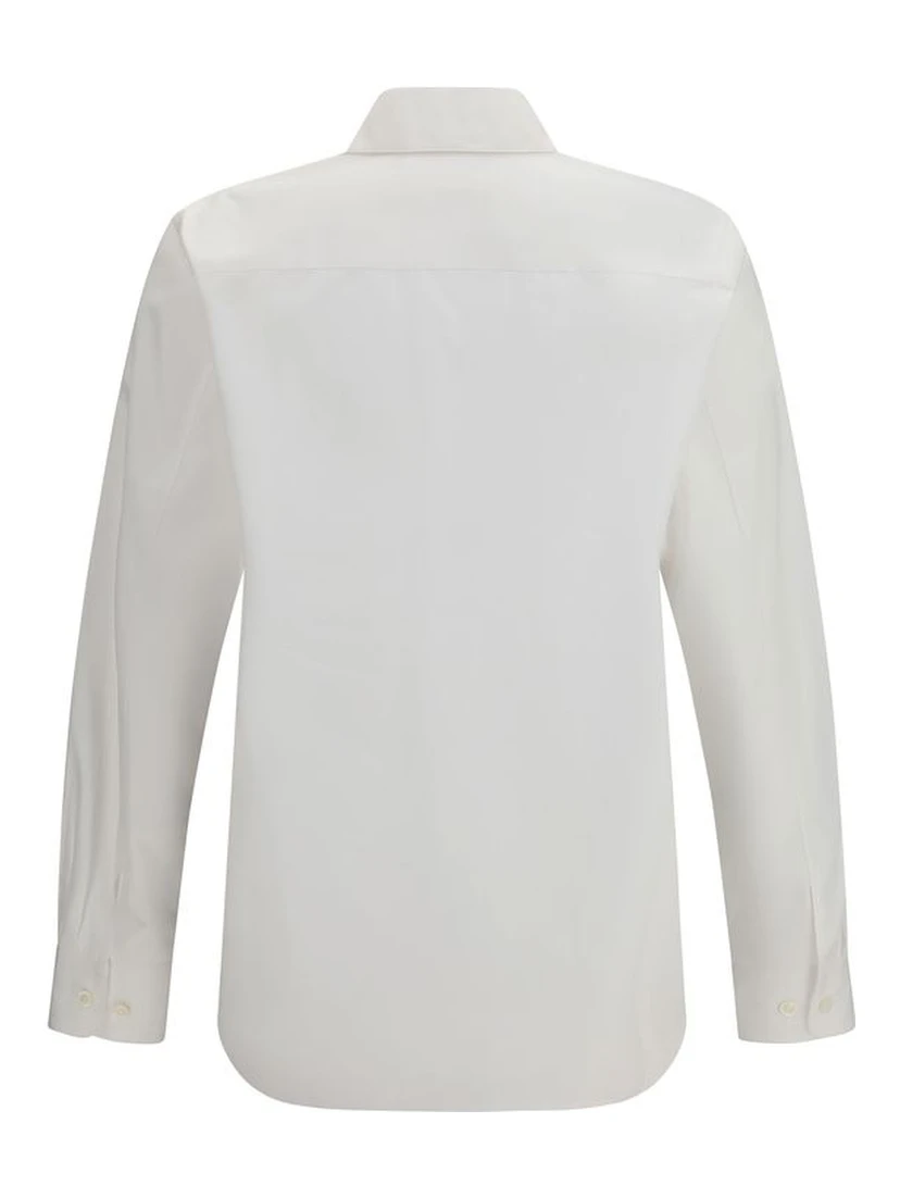 White Cotton Dress Shirt