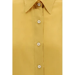 Gold Silk Shirt