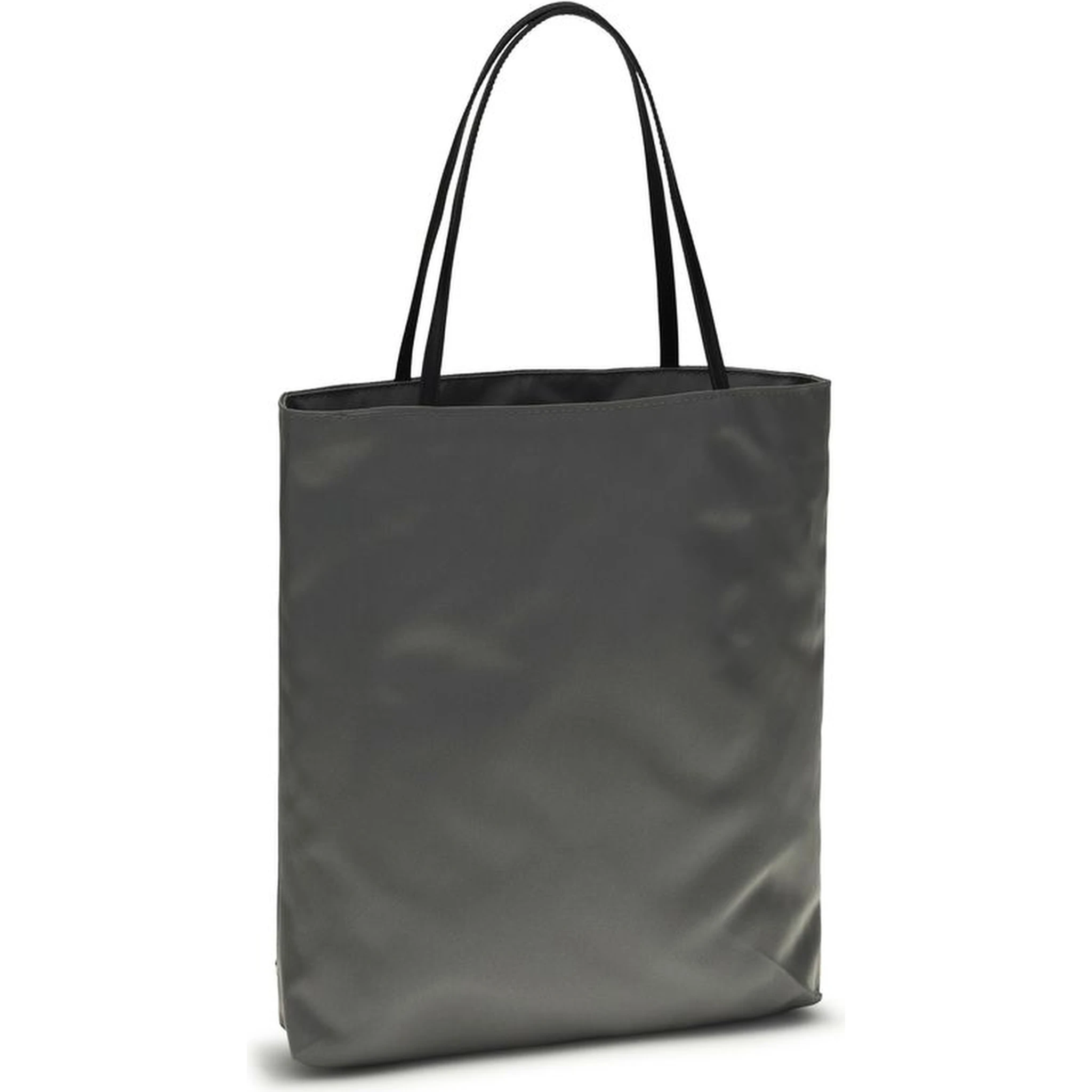 Gray Polyamide Shoulder Bag