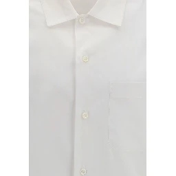 White Cotton Dress Shirt