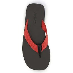 Multicolor Rubber Flip-Flop Sandals