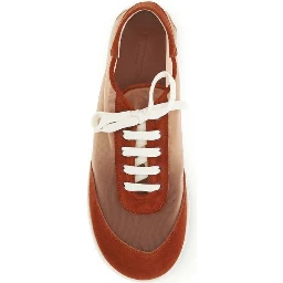 Multicolor Polyester Low Top Sneakers