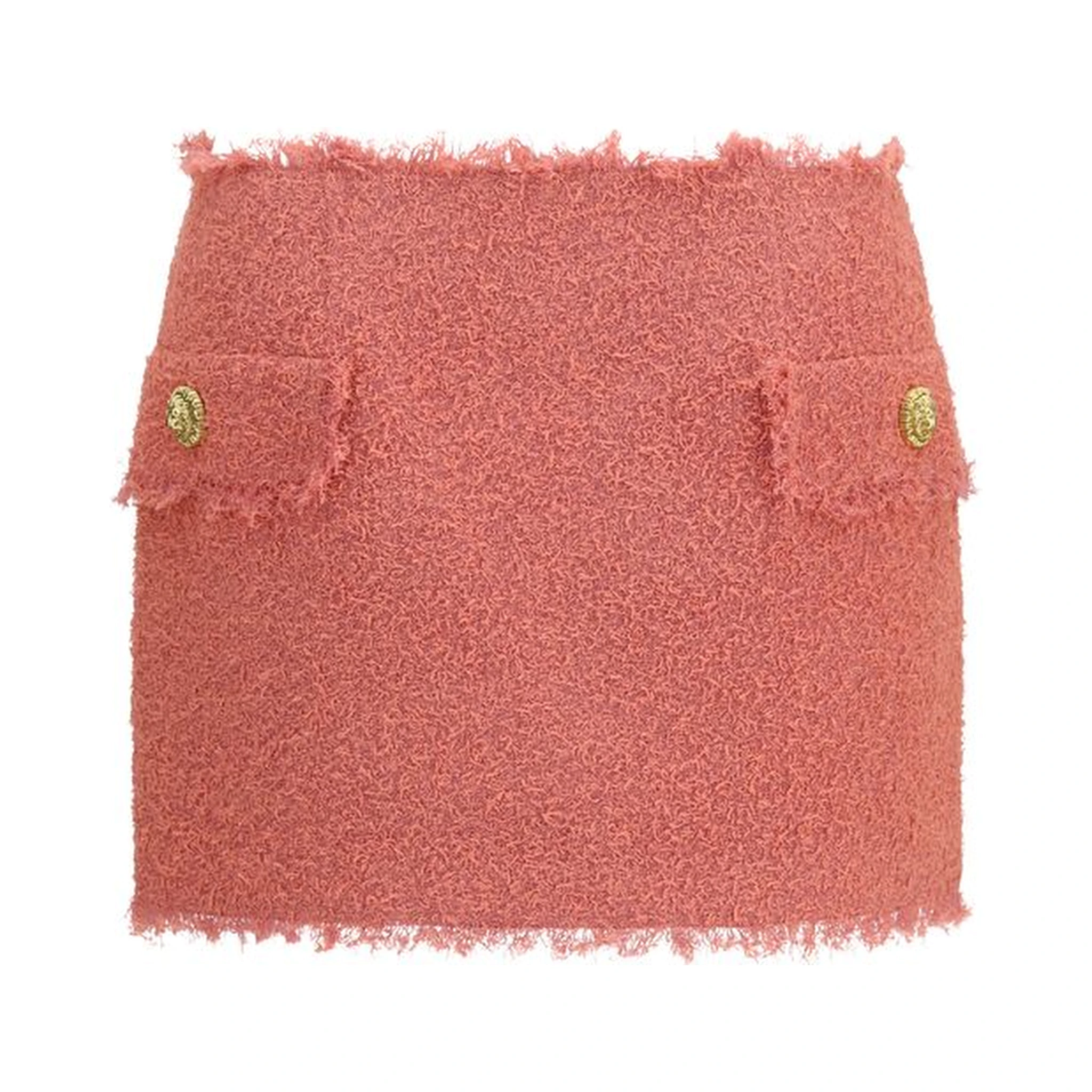 Multicolor Wool Oves Aries Mini Skirt