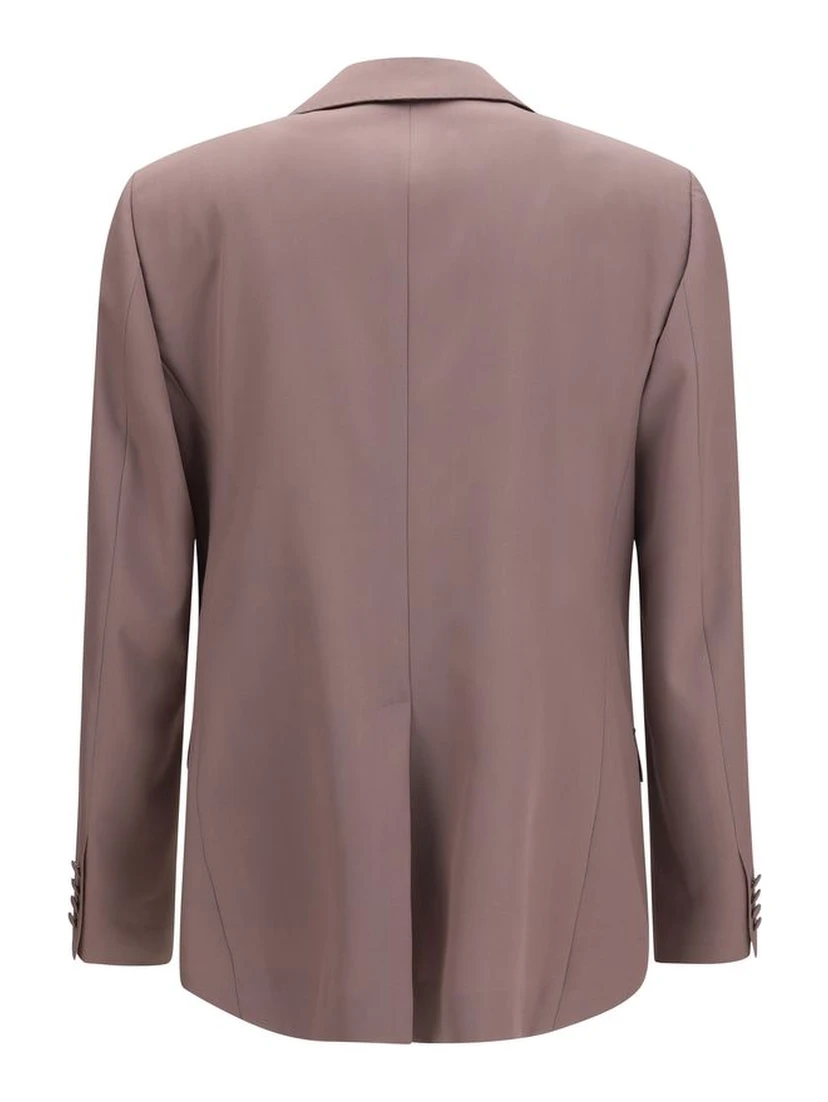 Brown Wool Oves Aries Jacket